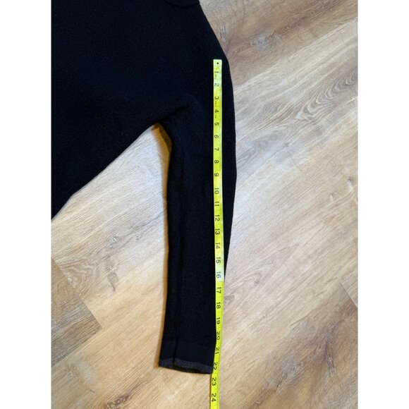 Smartwool Mens Crewneck Wool Sweater Black Cozy Warm Knit M - Picture 6 of 9